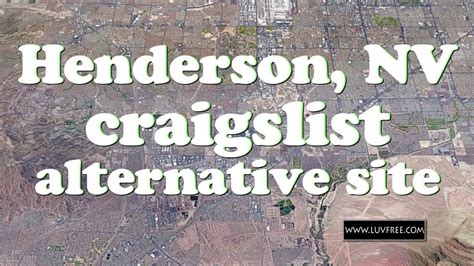 com and many more!. . Henderson craigslist